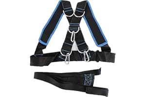 Nimomo Harnais d'épaule de traîneau, Ceinture de Bande d'entraînement de résistance réglable, Harnais de Traction de Pneu en Nylon avec Bretelles rembourrées