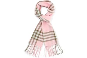 vimate Plaid Schal für Männer Frauen, Super Soft Classic Tartan Checkered Hals Schals