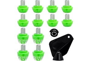 Artanchao Adidas - Tacos de repuesto para fútbol Adidas - Tacos de repuesto de TPU (poliuretano termoplástico), una llave, 6 mm/9 mm