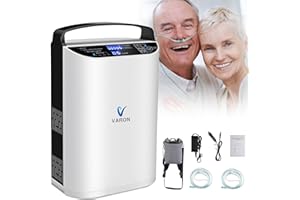 Do-Electr 90% ±3% Concentrador de oxígeno de pulso,Oxigeno Portatil Concentrador, (1-5 Marchas) para uso en El hogar, el Automóvil y los Viajes