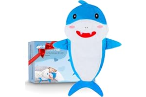 RONSTONE Cuscino Riscaldante Microonde - Cuscino Riscaldabile Inodore - Cuscino Termico Microonde - Cuscino Riscaldante - Borsa Termica Microonde Semini Riscaldanti - La Schiena e La Zona Lombare - Squalo