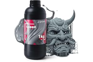 Phrozen Speed Resin (1KG) 405nm LCD UV-Curing Standard, Print Up to 8X Faster, Print Huge Models Within 4 Hours, ¢åide Application for Large-Size Models, Compatible with Most LCD 3D Printers