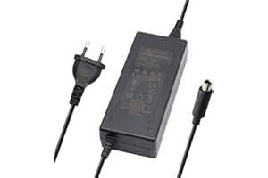 Abakoo Adaptateur de chargeur 42 V 2 A pour vélo 36 V - Chargeur de rechange pour vélo électrique Xiaomi 2 roues - Auto-équilibrage - Chargeur de batterie au lithium intelligent pour scooters M365