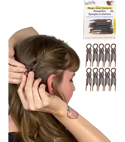4 Forcine A U Francesi Vintage, Fermacapelli A Guscio Di Tartaruga Ondulato, Accessori Eleganti Per Capelli In 4 Colori