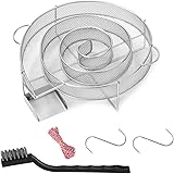 ZITFRI Générateur de Fumée Froide Ronde pour Fumoir Professionelle - Boîte De Fumoir De Granule Fumage Viande Poisson avec Br