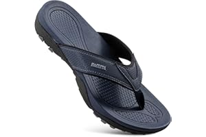 HAOLIRA Men's Surfing Flip Flop Sandals Summer Holiday Beach Sports Sandals Suitable for Indoor and Outdoor,Comfort Casual Thong Sandals