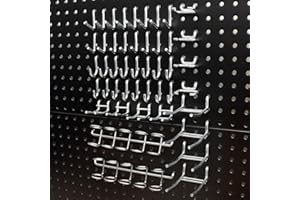 46 Piece Peg Kit To Go With Seville Classics Ultra HD Peg Boards