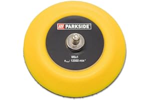 FIXEDBYU Plateau de polissage de rechange avec fixation Velcro pour polisseuse Parkside LIDL PAAP 12 B2 LIDL IAN 341740 et IAN 338173