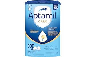 ‎APTAMIL Aptamil Care PRE – Anfangsmilch von Geburt an, Mit DHA, Nur Laktose, Ohne Palmöl, Babynahrung, Milchpulver, 1x 800 g
