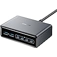 Anker Prime Charger, 200W 6-Port GaN Charging Station, Fast Charging USB C Charger, Compatible with iPhone 16/15/14 Series, MacBook Pro/Air, iPad Pro, Dell XPS, Samsung S25/S24, Huawei, Xiaomi, Vivo