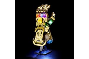 Lightailing Jeu De Lumières Compatible Avec Lego 76191 Marvel Infinity Gauntlet Modèle En Blocs De Construction - Ne Figurant Pas Sur Le Modèle
