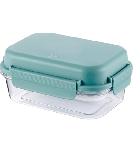 Lunchbox Bento 4 Scomparti Con Ghiaccio - Portapranzo Per Insalate, Scuola E Ufficio - Foto 4