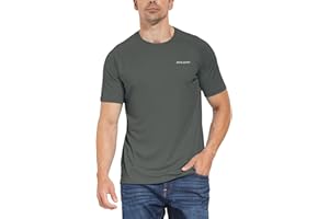 BALEAF UV Shirt Herren Wasser UPF 50+ Kurzarm Rashguard Herren Schwimmshirt Rash Vest für Schwimmen Tauchen