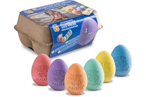 ‎PUSTEFIX PUSTEFIX Straßenmalkreide Eier 6er Packung