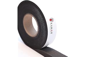 KAMAN SMART EQUIPMENTS Komprimierband Acryl 600 BG1│Fugendichtband │Quellband │Kompriband │Auswahl: Rollenbreite 10/15/20/30/40mm x Höhe - Expansionshöhe │ Länge in Meter │ by KAMAN® (10mm x 1-10mm│12,5 lfm)