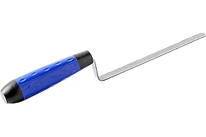 HOGARD Tuck Pointer 0.4" | Premium Stainless Steel Pointing Tool with Soft Grip | Best Pointer Trowel or Finger Pointing Trowel to Include in Your Jointing Tools | Made in EU