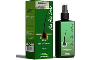 Green Wealth Neo Hair Lotion, 120 ml, Hair Regrowth Treatment, Vitamin B For Hair Growth, Strengthens Damaged Hair Loss And Revitalizes Scalp Hair Care For Men And Women