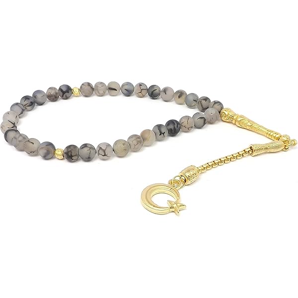 Rosario In Legno Con Croce - 59 Perline, Braccialetto Cattolico Per Preghiera E Stile - Foto 14