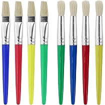 Pennelli Piccoli Set Di 60 Pennelli Per Pittura - 30 Rotondi E 30