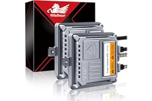 ‎WINPOWER WinPower 35W / 55W Wechselstrom (AC) HID-Vorschaltgerät mit CAN-Bus-Super-Decoder Universal für 9006 H11 H8 H9 H5 9005 H1 H3 H4 H7 H13, 2 Stück