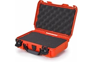 NANUK 909 Wasserdichter Hartschalenkoffer Mit Plüschschaumeinlage - Orange