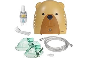 Promedix PR-811 - Nebulizador compresor de aire, Osito sonriente para niños …