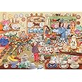 The House of Puzzles - Bulls In A China Shop Jigsaw - 1000 Piece Jigsaws For Adults, Artist Illustrated, Scenic Landscape, Deluxe Puzzle Gifts