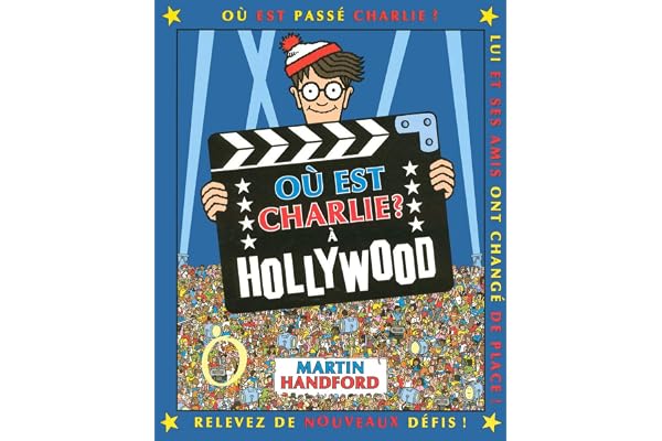 Où est Charlie ? À Hollywood – Cherche et trouve – À partir de 7 ans
