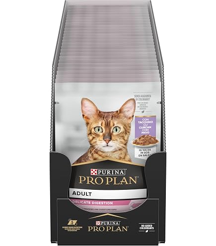 Purina Pro Plan Sterilised Maintenance – Cibo Umido Per Gatti Sterilizzati, Pezzettini In Salsa All'anatra, 26 Bustine Da 85g