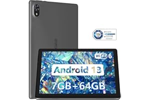 DOOGEE U9 Tablet 10 Pollici, 7GB RAM+64GB ROM/TF 1TB, Tablet Android 13, Tablet in Offerta BT 5.0, Tablet Gaming, Tablet Bambini WiFi-6 | 5060mAh | 1280 * 800 | 5MP+2MP | Widevine L1 | TÜV SÜD | OTG