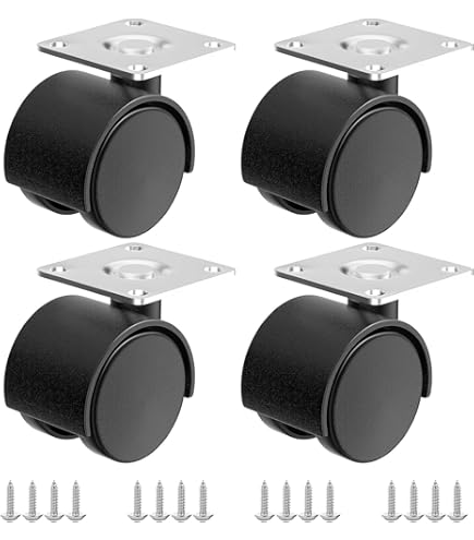 2-inch Low Gravity Center Casters And 4-inch Plate Caster Wheels