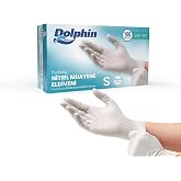 Dolphin Pudrasız Beyaz Nitril Muayene Eldiveni MDR 100 Adet