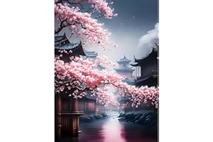 DPIDEA Diamond Painting Kit, Pintura de diamante 5D Diamond Painting Adultos Kit de pintura con diamantes, pintar con diamantes para Hogar Decor 30x40 cm