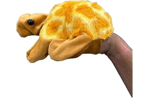 Chi-Chimpu Toys Tortoise Hand Puppet | Storytelling Hand Puppets | Hand Puppets for Kids | Puppets for Babies | Puppet Toy | Educational Puppets | Animal & Bird Hand Puppets | Masks for Kids