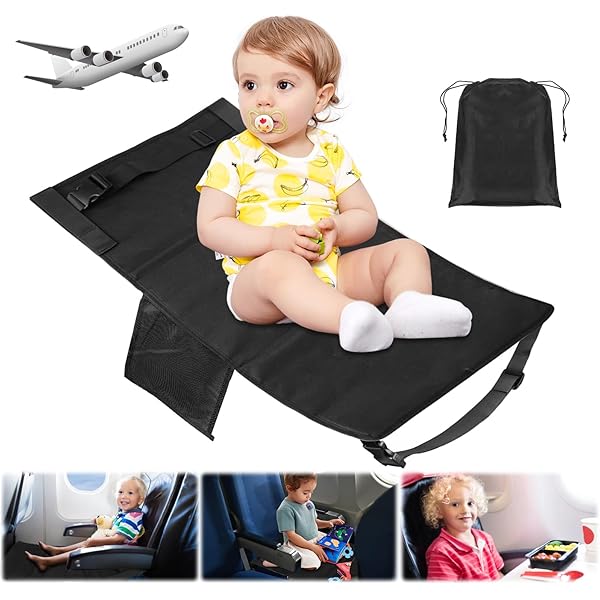 Peuter Vliegtuig Stoel Extender Voor Kinderen, Vliegtuig Voetsteun Voor Kinderen Vliegtuig Voet Hangmat Voor Reizen Essentials 100 Nieuw
