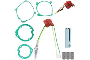 VAIAV Glühkerze Standheizung, 9 Stk Glühkerze Diesel Standheizung, Standheizung Keramik pin glühkerze Kit Parkheizung Auto Lkw Kompatibel mit 12V 2KW 5KW 8KW Standheizung Ersatzteile