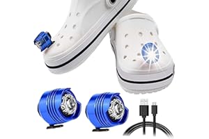 JTAILHNE Charmes de Lampe Chaussure de imperméable Dessin animé Compatible avec les chaussures Crocs, Shoes Decor bon pour la randonnée/camping Party Cadeaux Kids Des adultes