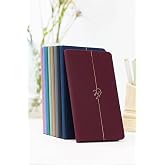 Matt Notebook 2027 Yılı Haftalık Keten 9x17 cm Cep Ajandası 12 Aylık Bordo
