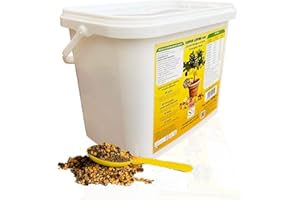 SAVINI VIVAI L'ARTE DI FARE NATURA SAVINI VIVAI Engrais Agrumes Super Lupini Moulin 4 en 1 Engrais biologique pour toutes les plantes pour une production abondante comme citrons mandarins oranges en pot et pleine terre 3600 g Made