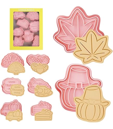 8 Pièces Emporte Pièces 10D Halloween Noël Gâteaux Plastique Moule