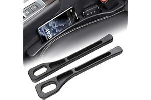 BEIBEIJIA Autositz Lückenfüller, 2er Set Aufbewahrungsbox für Autositze, Autositz Spaltfüller, Autositz Gap Stopper, Verhinderung des Herunterfallens von Gegenständen für Die Meisten Modelle von Autos (C)