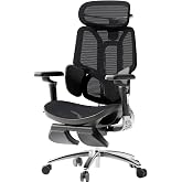 Hbada E3 Ultra - Premium Ergonomic Office Chair with Dynamic Lumbar Support 3 Zones, 360&deg; Swivel Armrests and 4D Adjustable H