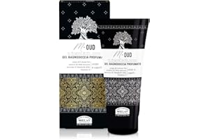 Helan, M Oud - Męski żel pod prysznic i szampon bez siarczanów, naturalny, delikatny i aromatyczny - kąpiel piankowa i szampon do pielęgnacji włosów i ciała ze słodkim migdałem i witaminą E - Made in