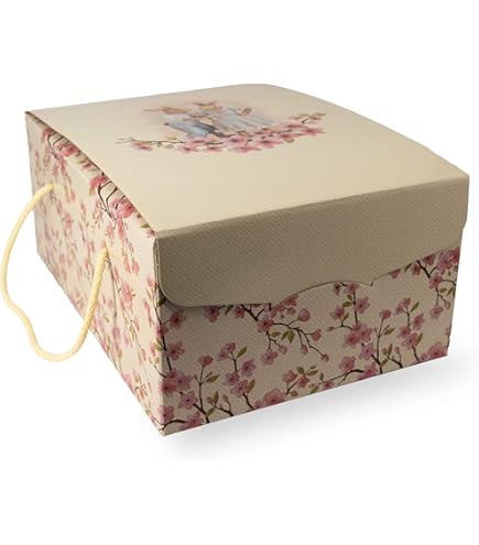 Scatole Porta Colomba Pasquale 12pz - Con Maniglia, Per Colombe Da 500g-1kg, Riciclabili - Foto 7