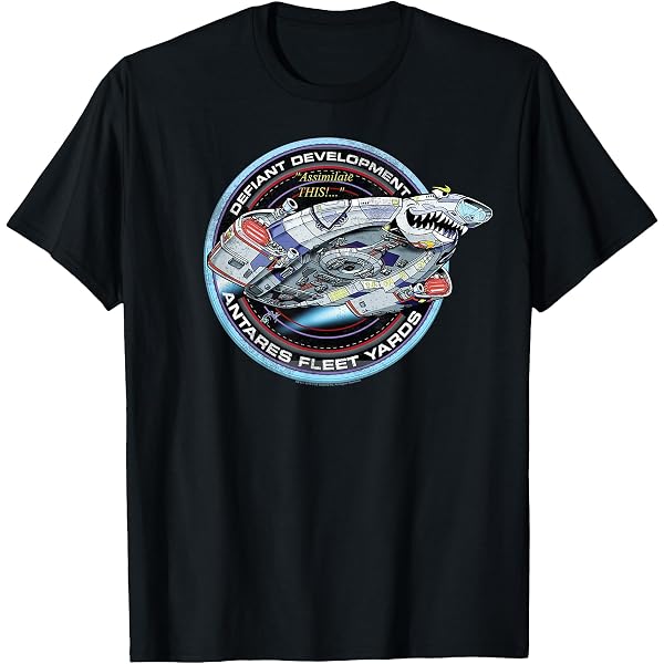 Maglietta Starfleet Academy Donna Trekkie – Fan Star Trek Kirk Spock – Cotone Morbido