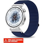 Huawei Watch Gt6 41mm / Gt5 41mm / Gt5 Pro 42mm / Gt4 41mm Uyumlu Spor Cırtlı Naylon Kordon 18mm
