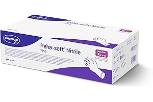 HARTMANN Molicare Peha-soft nitrile fino puderfrei unsteril Untersuchungshandschuhe Gr. XL, 150 Stück