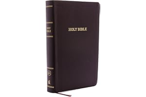 KJV, Reference Bible, Personal Size Giant Print, Bonded Leather, Burgundy, Indexed, Red Letter Edition: Holy Bible, King James Version