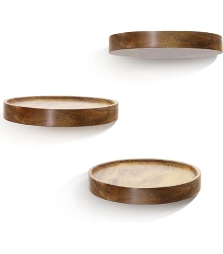 LDXDRU Lot De 4 étagères Murales Flottantes En Bois - 40 X 15 Cm - Blanches - Étagères De Rangement Modernes étroites Pour Salon, Chambre à Coucher, Salle De Bain, Cuisine