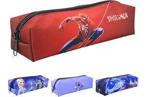 YUMCUTE Trousse Scolaire Étui à Crayons Original, Imperméable Grande Capacité, Résistant aux Rayures et à la Saleté, Sac de Papeterie et Cosmétiques Pratique, Cadeau pour Enfants, Filles et Garçons